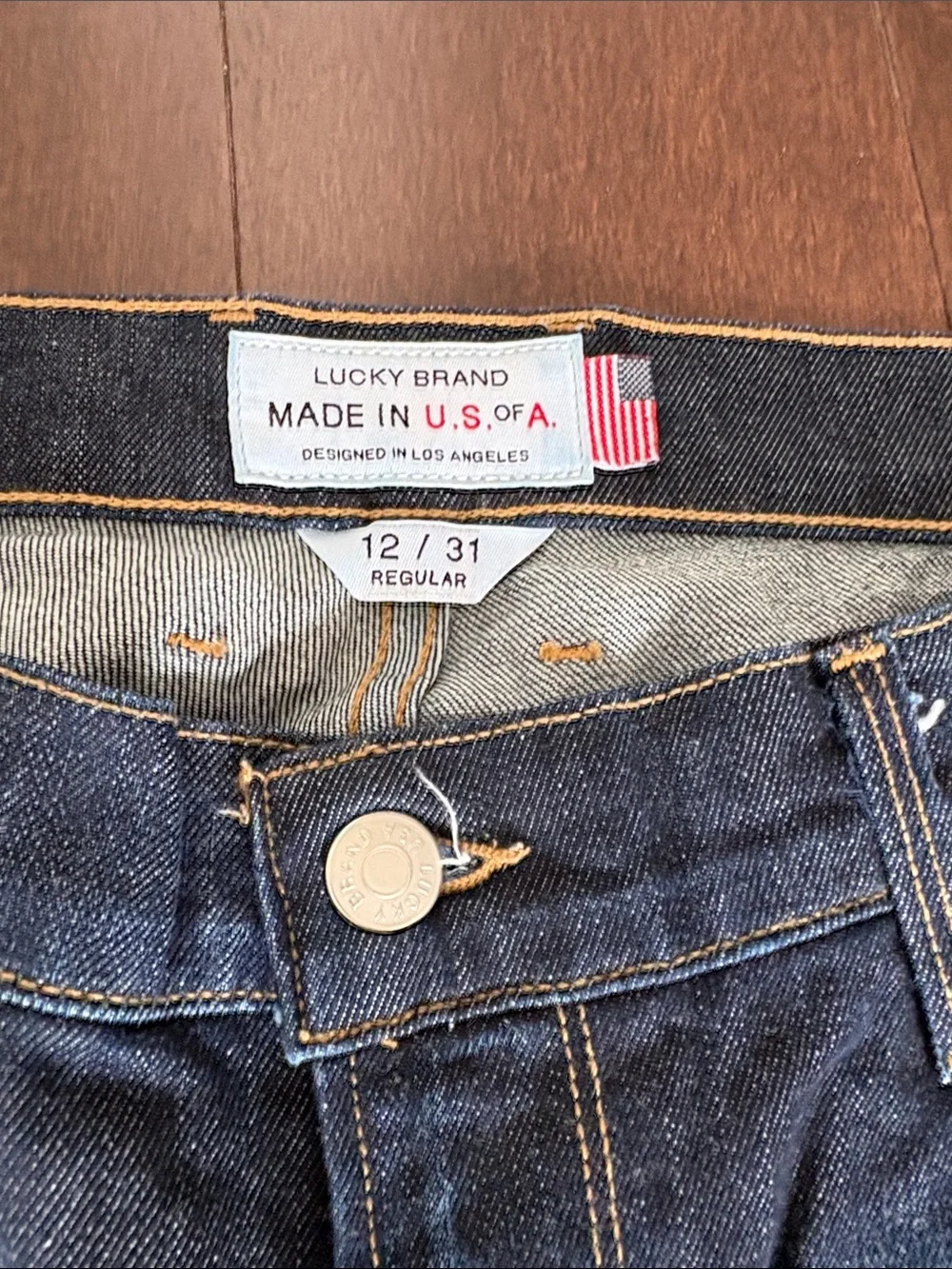 Lucky Brand Women’s Sienna Cigarette Dark Blue Jeans